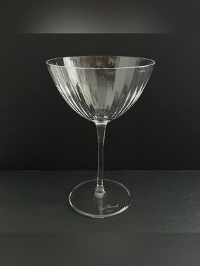 Luigi Bormioli Italy Cocktail Glass Champagne Coupe Fluted Crate & Barrel
